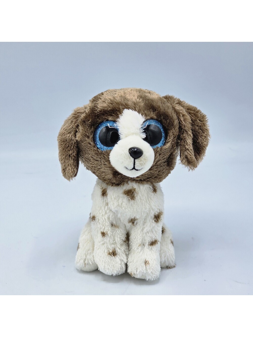 Ty TySilk Beanie Boo Dog Muddles 2021 Plush 6" Brown